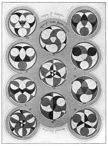 Gothic Designs employing Circles and the Regular Hexagon