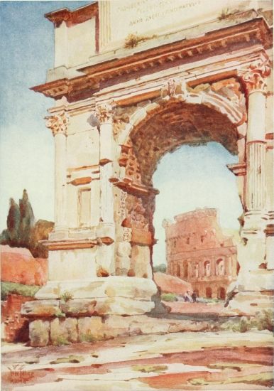 THE ARCH OF TITUS, ROME