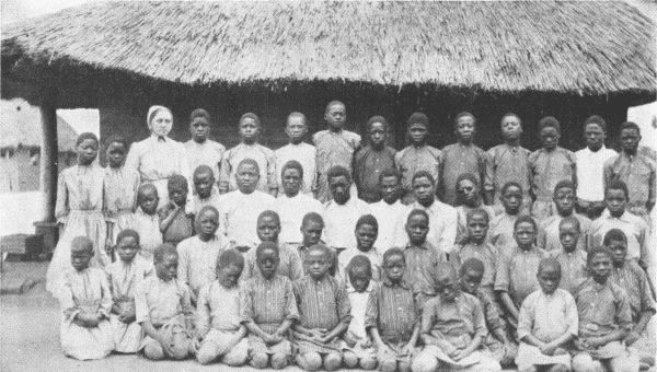 Macha Mission School, Boarders, 1910.