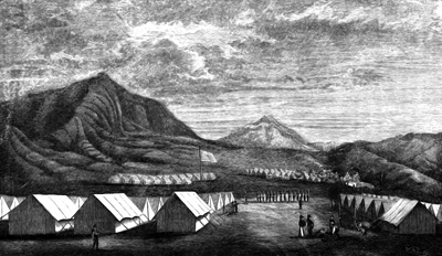 A military camp