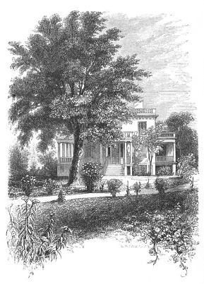 Residence of Alexander Hamilton, near Manhattanville, N.Y.