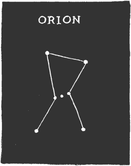 Orion’s shoulders
