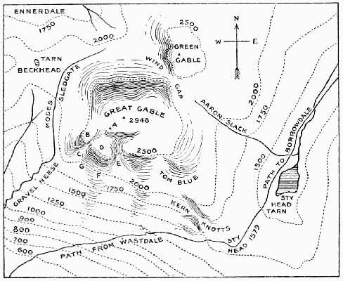 PLAN OF GREAT GABLE