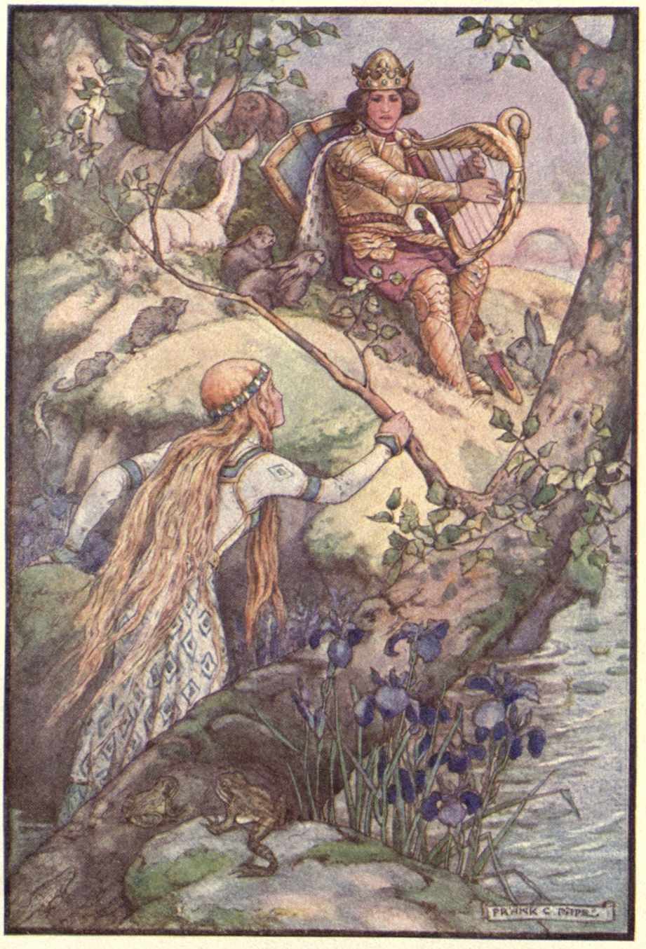 "And then little Kirsten came smiling out of the water."
