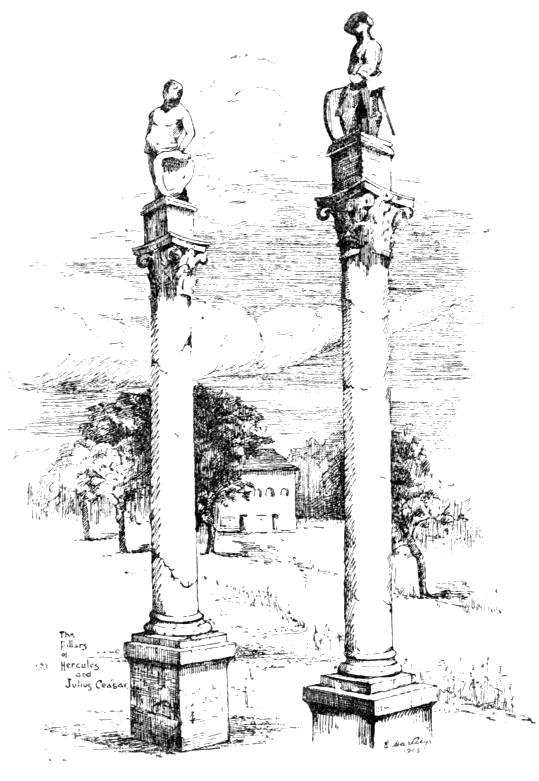 The Pillars of Hercules and Julius Cesar