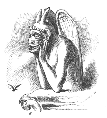 Illustration: The devil of Notre Dame