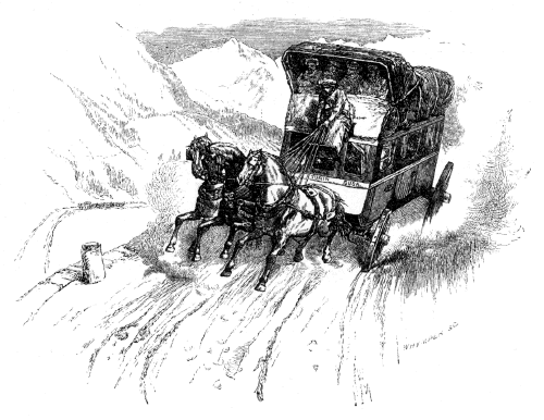 Illustration: Crossing Mont Cenis