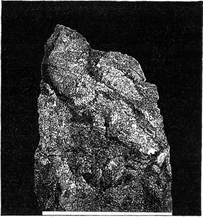 Illustration: Fragment from the summit of the Pointe des Ecrins