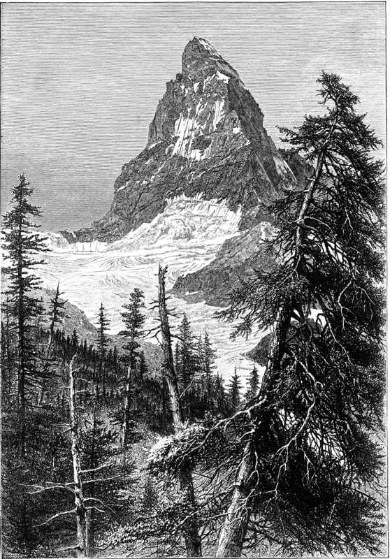 Illustration: The Matterhorn from the Riffelberg