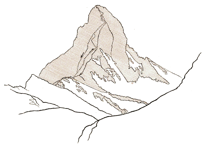 Illustration: The Matterhorn from the North-East