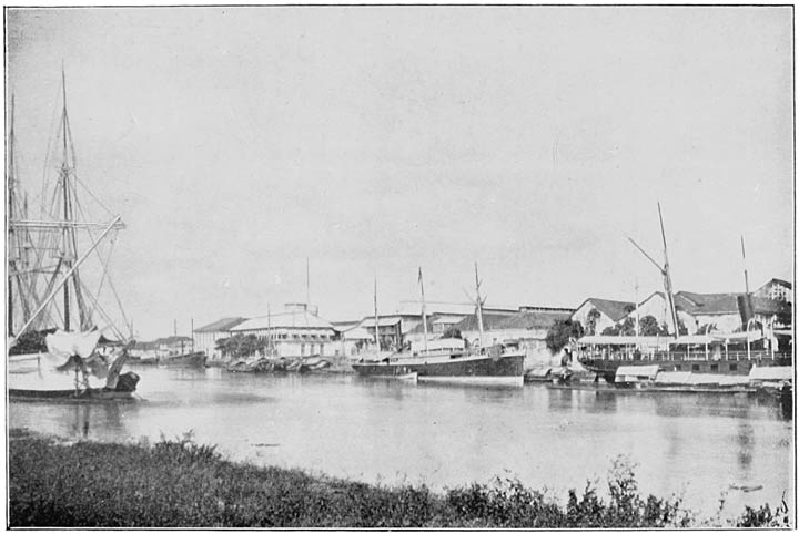 River Pasig, showing Russell and Sturgis’s former office.