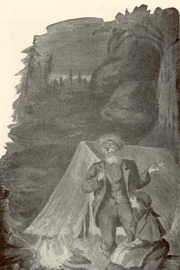 Emigrants’ Camp—an early drawing by O. Henry