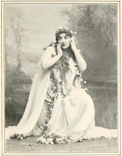 Copyright by Aimé Dupont, N. Y.

Calvé as Ophelia in "Hamlet."