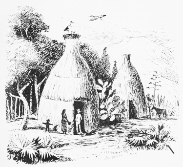 A CHOZA: THE HOME OF THE ANDALUCIAN PEASANT.