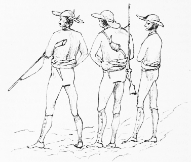 IBEX-HUNTERS OF GREDOS—A SKETCH BY THE CAMP-FIRE.