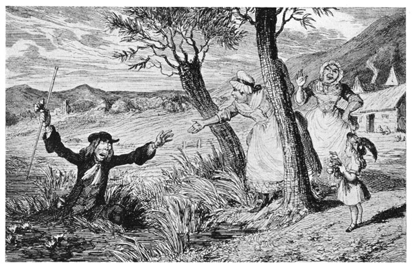 PRO-DI-GI-OUS! (Dominie Sampson in "Guy Mannering"), "Landscape-Historical
Illustrations of Scotland and the Waverley Novels," 1836.