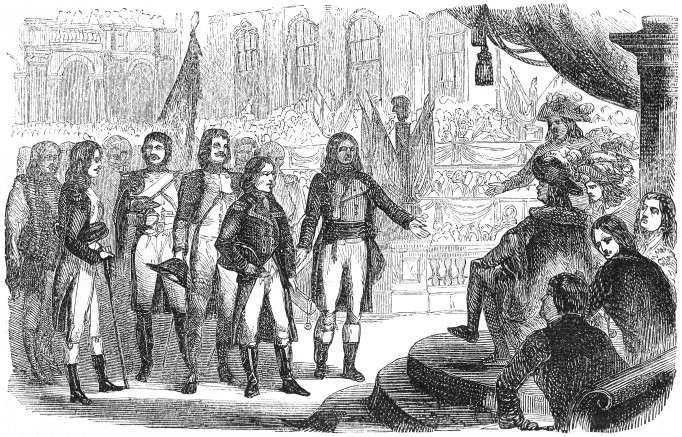THE DELIVERY OF THE TREATY.