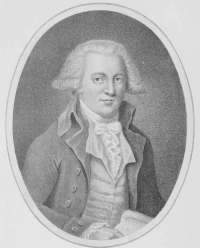 M^r. Samuel Hearne
Late Chief at Prince of Wales's Fort.
Hudson's Bay.
Published as the Act directs by J. Sewell, Cornhill Aug^t. 1st. 1796
From the "European Magazine," June, 1797