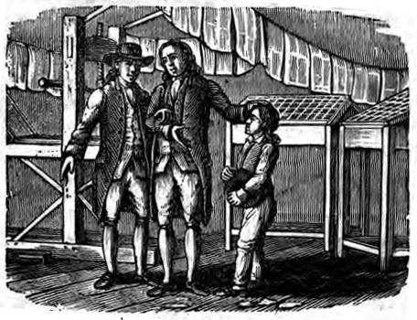 Reconciliation of Franklin with his Brother.