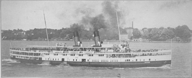 The CAYUGA in Niagara River off Youngstown. page 188