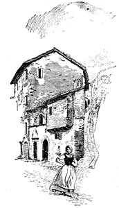 HOUSE OF THE COMACINE BUILDERS
IN THE VIA PRINCIPE DI NAPOLE