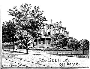 Jos. Goetter's Residence