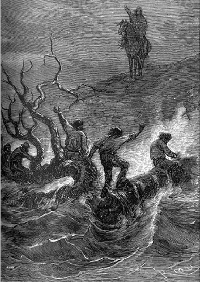 "Vrienden!" zeide de Patagonir...