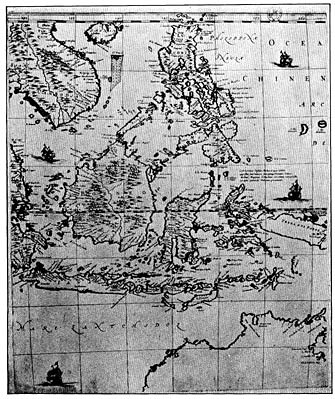Archipelagus orientalis, sive Asiaticus (Eastern or Asiatic archipelago); photographic facsimile of map by Joannis Blaeu (Amsterdam, 1659)