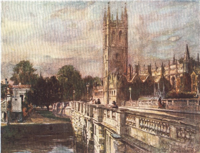 ST. MAGDALEN, TOWER AND COLLEGE, OXFORD