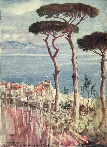 BAY OF NAPLES FROM THE VOMERO