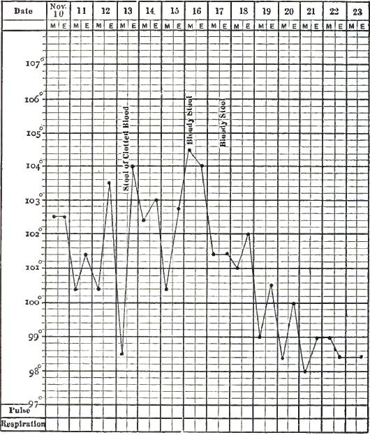 Hospital Temperature Chart