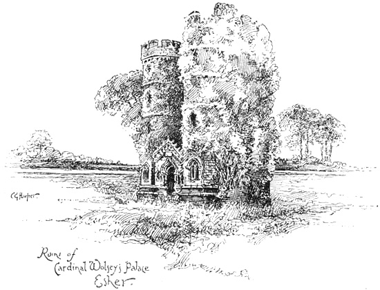 Ruins of Wolsey’s Palace Esher
