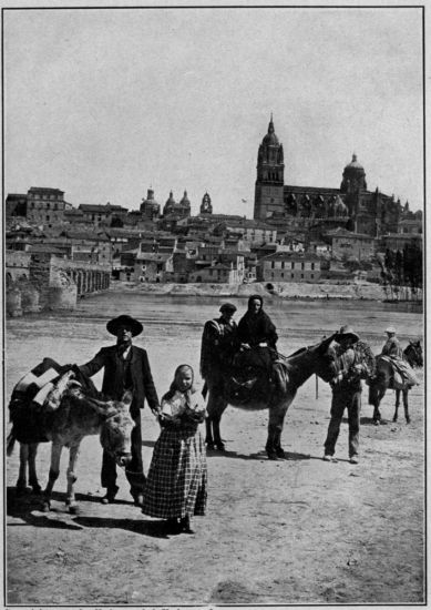 Copyright, 1910, by Underwood & Underwood

View of Salamanca from the Roman Bridge