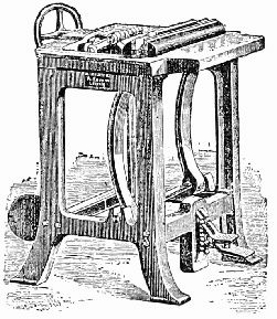 Fig. 40—Backing machine for small shops.