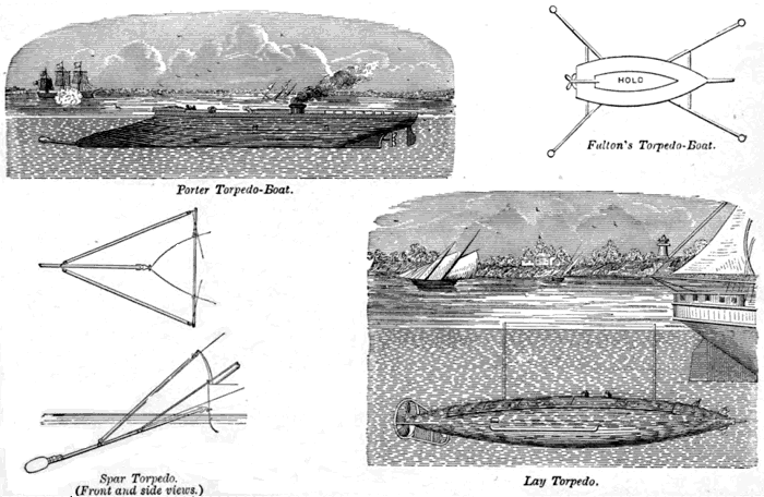 DIFFERENT FORMS OF TORPEDOES
