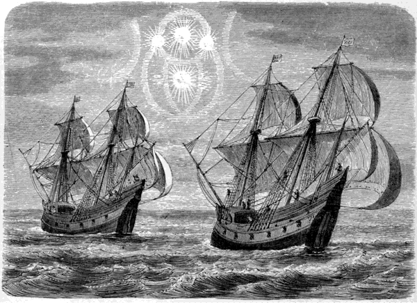 MOCK SUNS, SEEN ON THE 4TH JUNE, 1596, BY BARENTS AND HIS FOLLOWERS