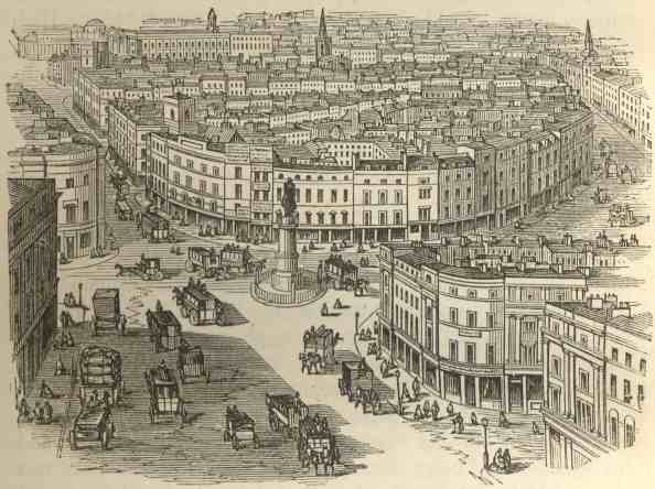 King William Street, Gracechurch Street, &c.  (Bank and
Royal Exchange in the distance.)