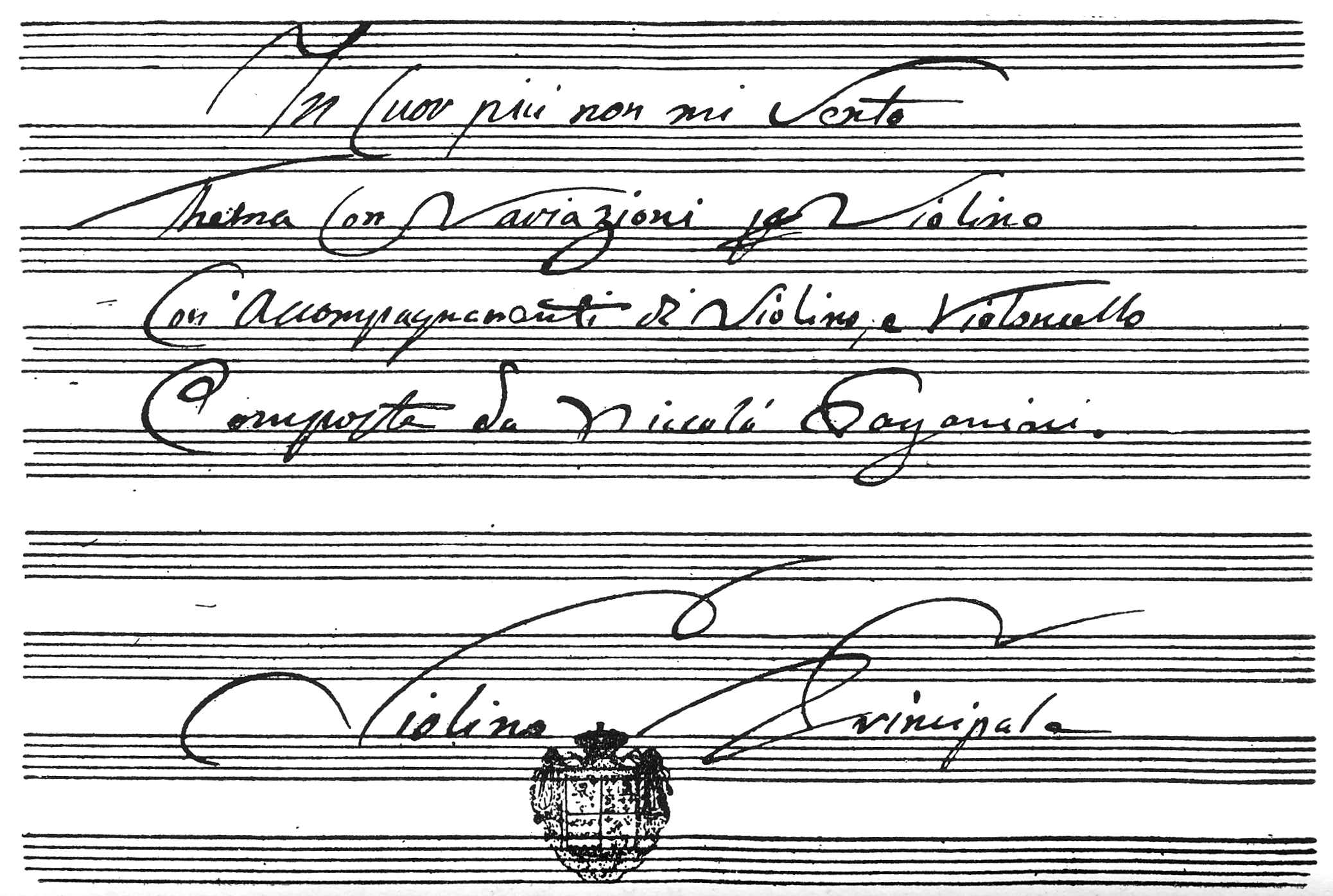 Paganini: Concerto pour violon No. 1, La campanella, Moto perpetuo,  Cantabile & Variations - Compilation par Niccolò Paganini