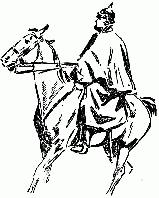 soldier on horseback