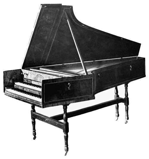 Shudi harpsichord: 27. Full view.
