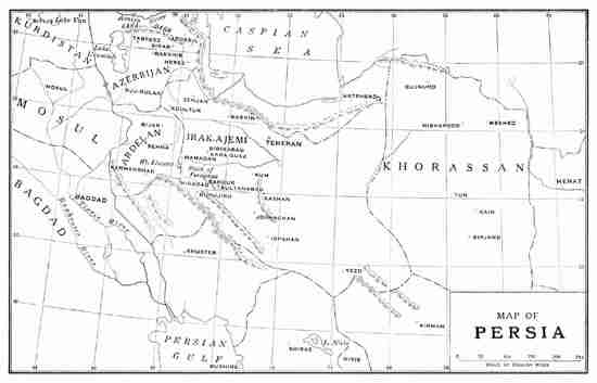 MAP OF PERSIA