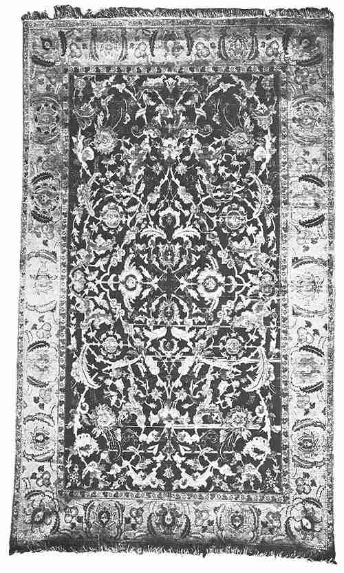 Plate 17. So-called Polish Or Polonaise Carpet in the Metropolitan Museum of Art, New York