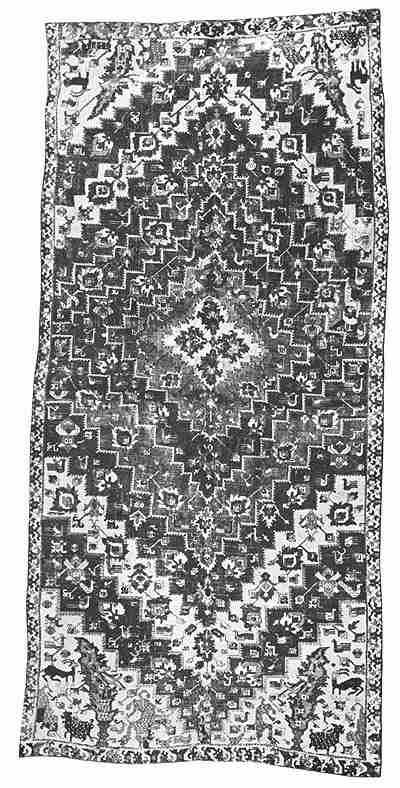 Plate 19. Armenian Carpet in the Metropolitan Museum of Art, New York