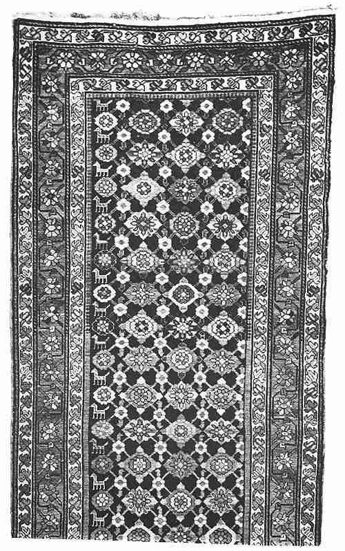 Plate 26. Kurdistan Rug with Mina Khani Pattern