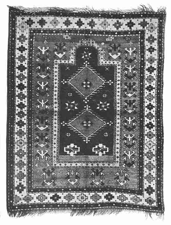 Plate 47. Kazak Prayer Rug