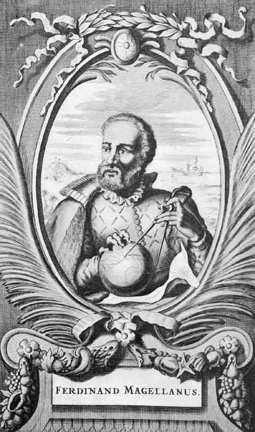Portrait of Magellan.
