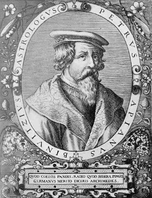 Portrait of Peter Apianus.