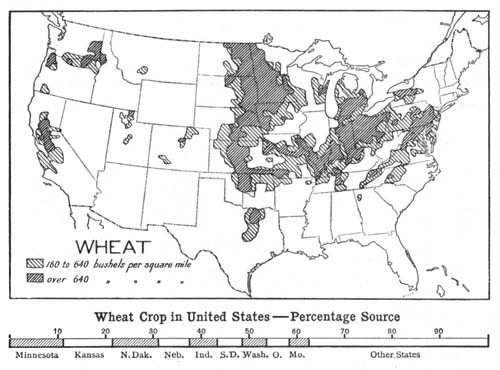 Illustration: Wheat Crop in United States
