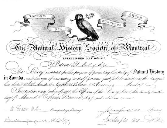 Natural History Society of Montreal