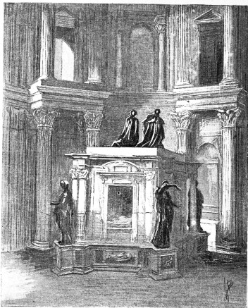 TOMB OF HENRI II. IN THE VALOIS CHAPEL BUILT BY PHILIBERT
DELORME.